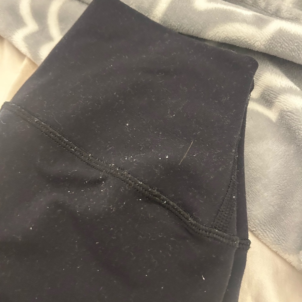 ALO 7/8 black High-Waist Airbrush Leggings - Picture 8 of 8